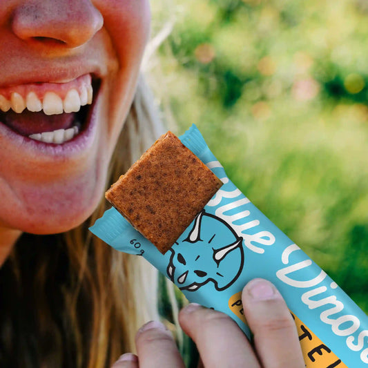 The Peanut Butter Revolution: Blue Dinosaur's Protein Peanut Butter Bar and Its Impact on Snacking Trends!