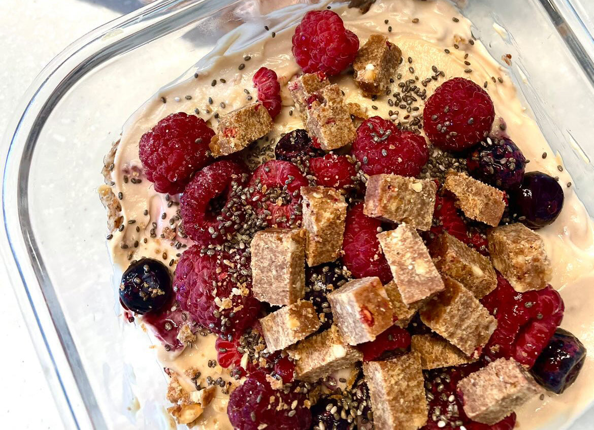 PB & J OVERNIGHT WEET BIX