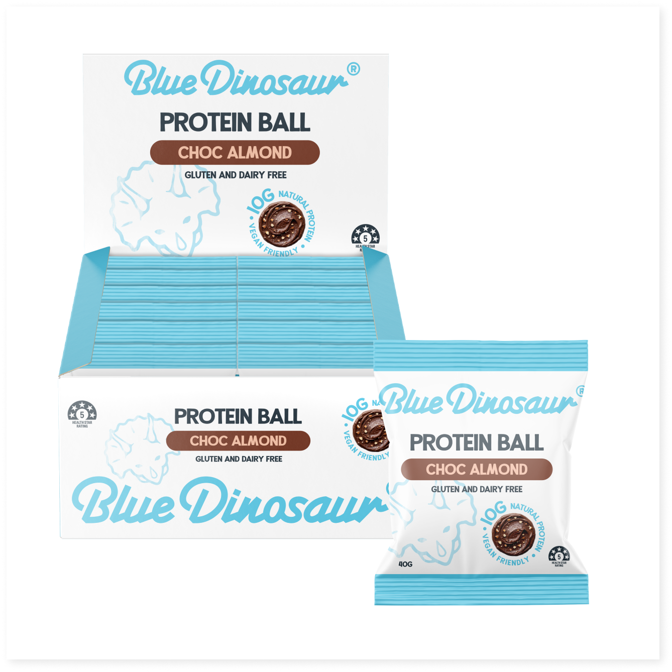 Choc Almond Protein Ball x 12