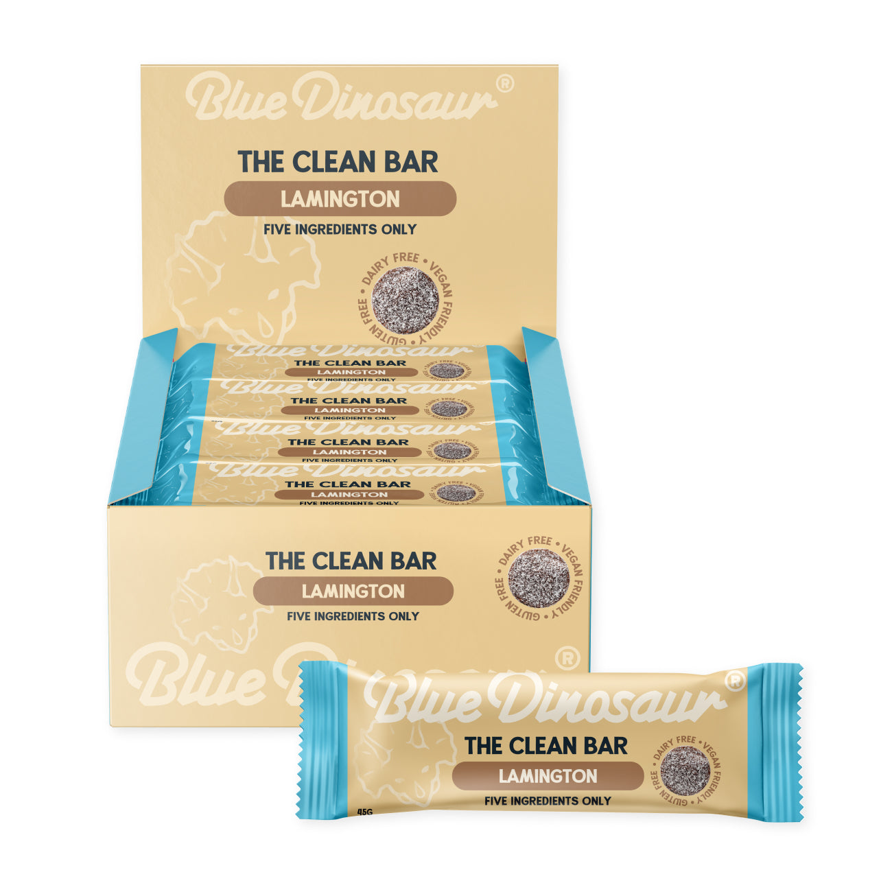 Lamington Clean Bar x 12